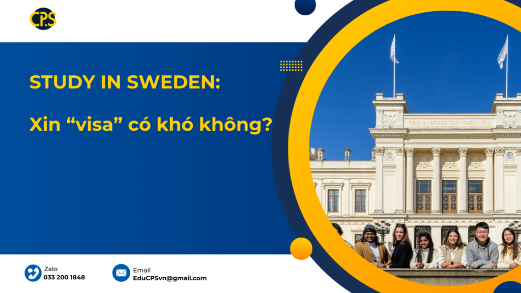 Xin Visa Du Học Thụy Điển Có Khó Không?